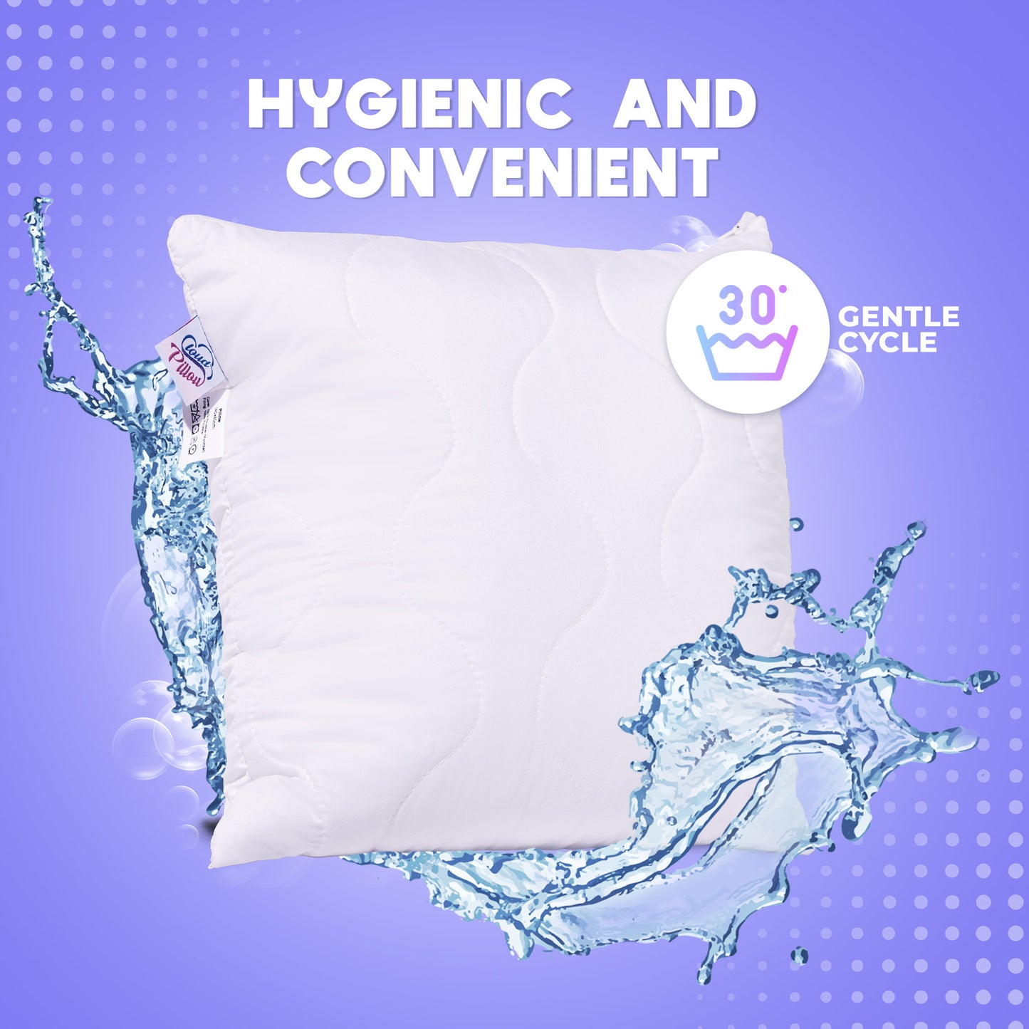 Cloud Pillow Allergiker Kopfkissen - Kissen für Allergiker